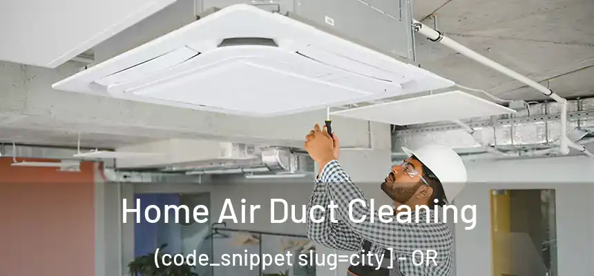  Home Air Duct Cleaning (code_snippet slug=city] - OR